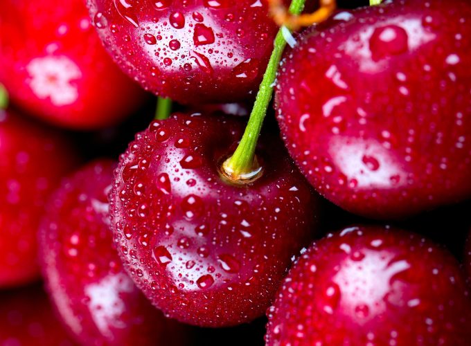 Wallpaper cherries, delicious, 4k, Food 475536197